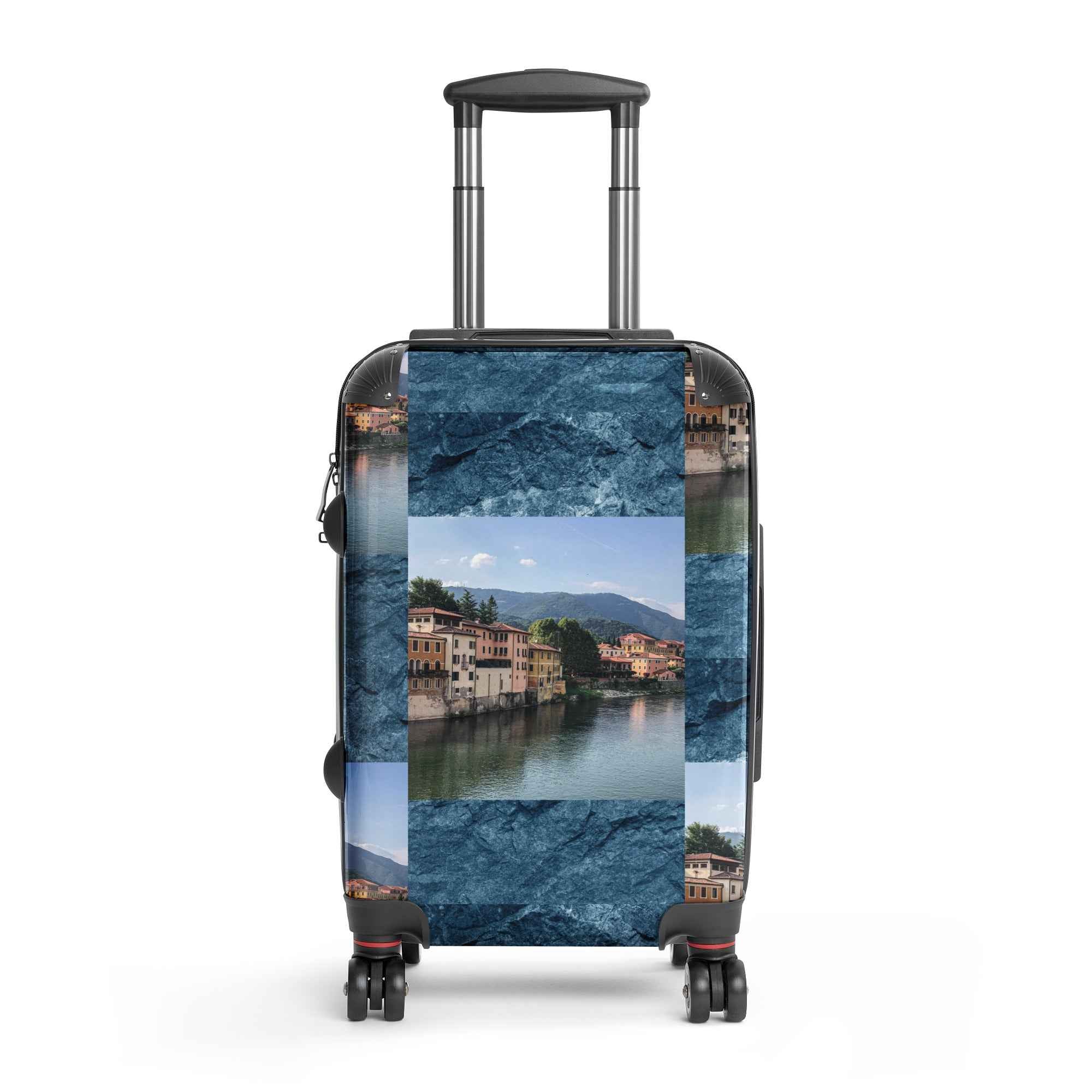 Monte Isola Hard-Shell Suitcase - Durable and Stylish Luggage for Your Travels - Rosetta Creative Boutique